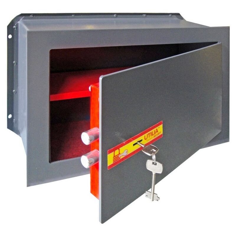 foto del prodotto cassaforte da incasso misura xl chiave meccanica blindata grande utilia mobile