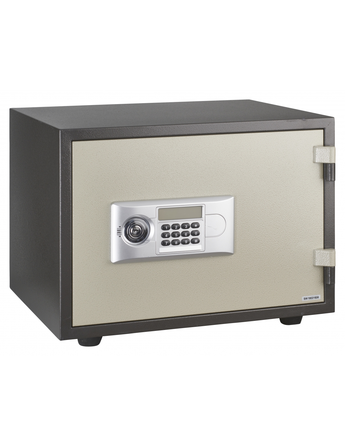 foto del prodotto cassaforte ignifuga da installare vauban, serratura a codice elettronico, 2 catenacci, 19l - thirard