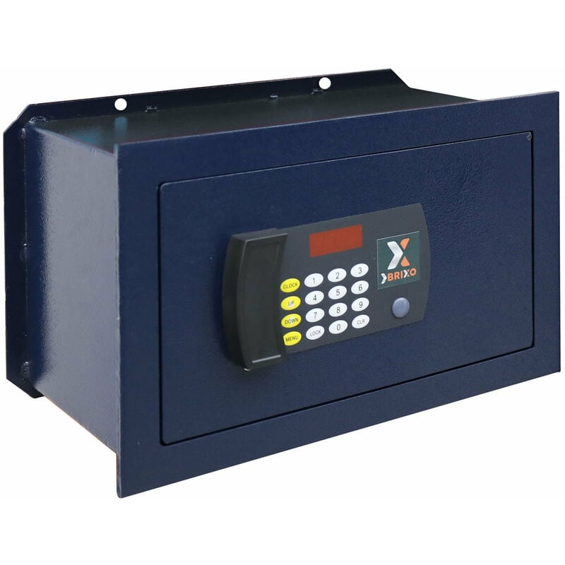 foto del prodotto cassaforte in acciaio con chiusura elettronica a combinazione brixo digit 19x30x21h cm
