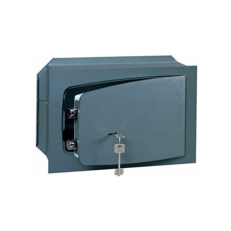 foto del prodotto cassaforte incasso muro con chiave acciaio 310 x 145 x 190 mm c key cisa