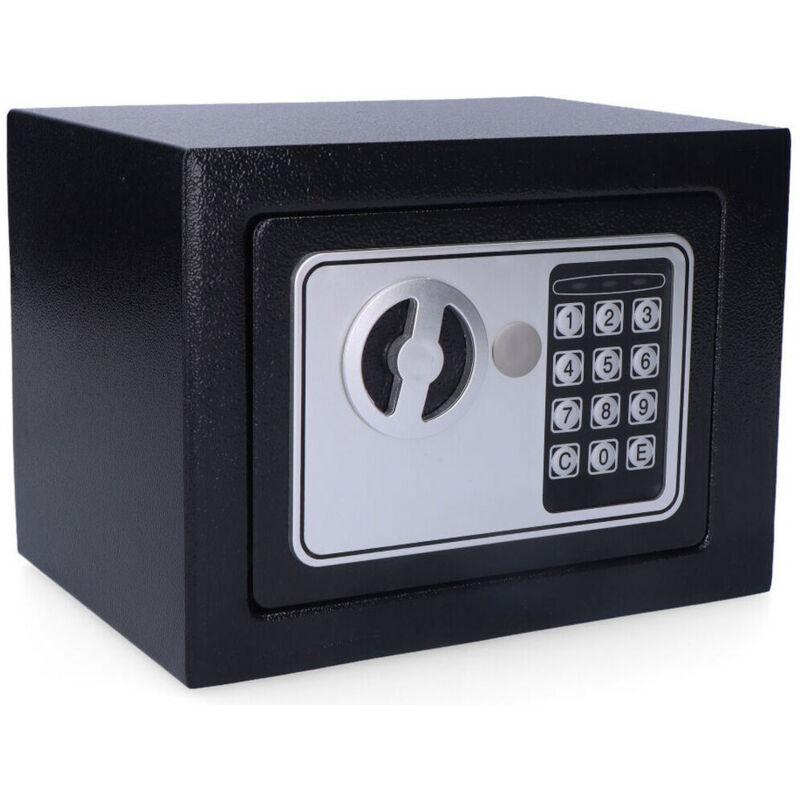 foto del prodotto cassaforte micel cfc3 nero acciaio chiave elettronica
