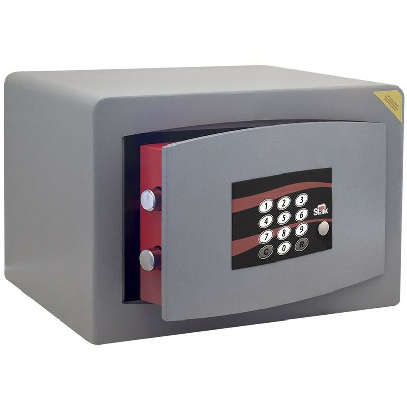 foto del prodotto cassaforte mobile elettronica combinazione digitale stark oro banconote orologi misura 41.6x50x40 cm