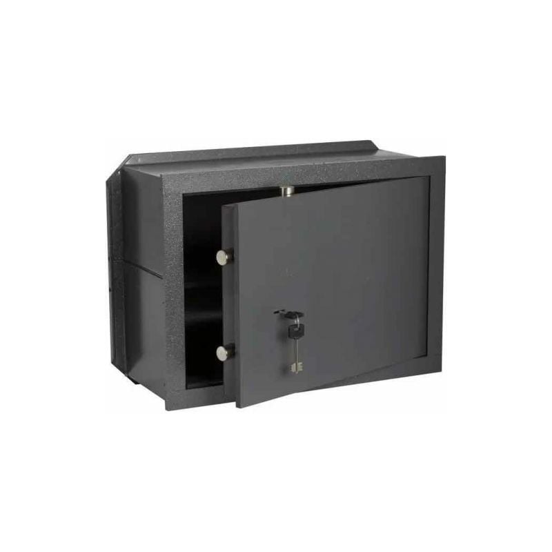 foto del prodotto cassaforte murale cisa chiave cm.36x49x25 frontale spessore 10 mm 00702 