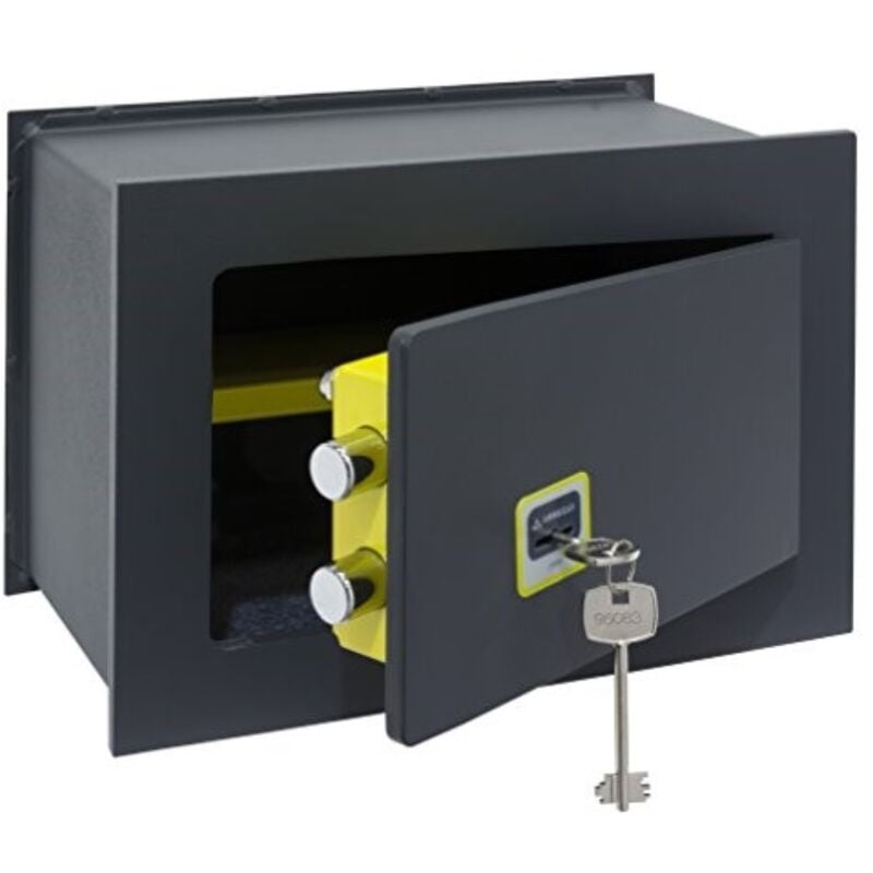 foto del prodotto cassaforte muro 10 mm serratura chiave doppia mappa arregui
