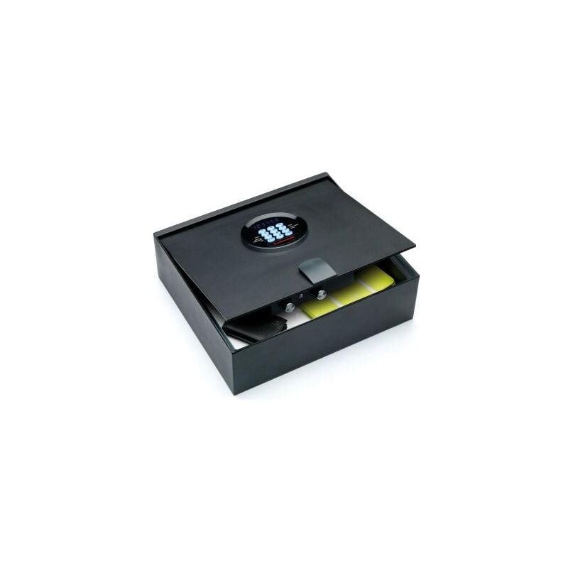 foto del prodotto cassaforte per hotel digitale con display pass technomax 145x400x350mm