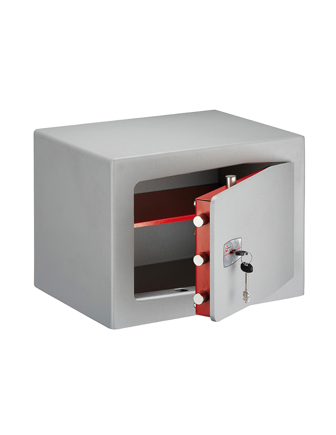 foto del prodotto cassaforte portavalori libera installazione bran, 35x47x35cm, 5 catenacci, con chiave - thirard