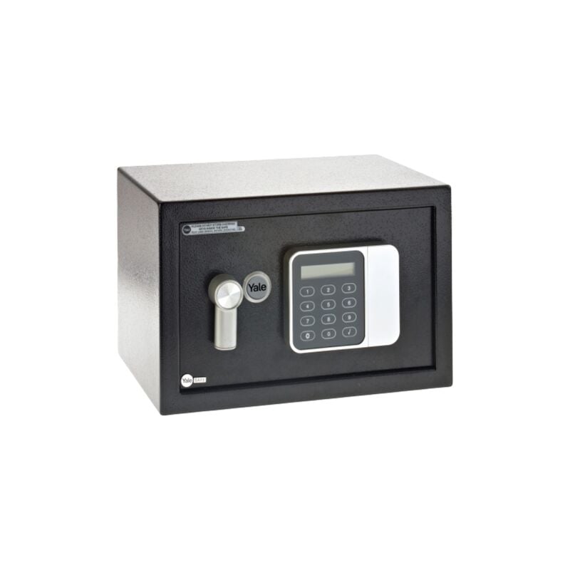 foto del prodotto cassaforte serie guest piccola ysg 200 db2, nero, accesso con codice pin digitale, funzione codice master yale