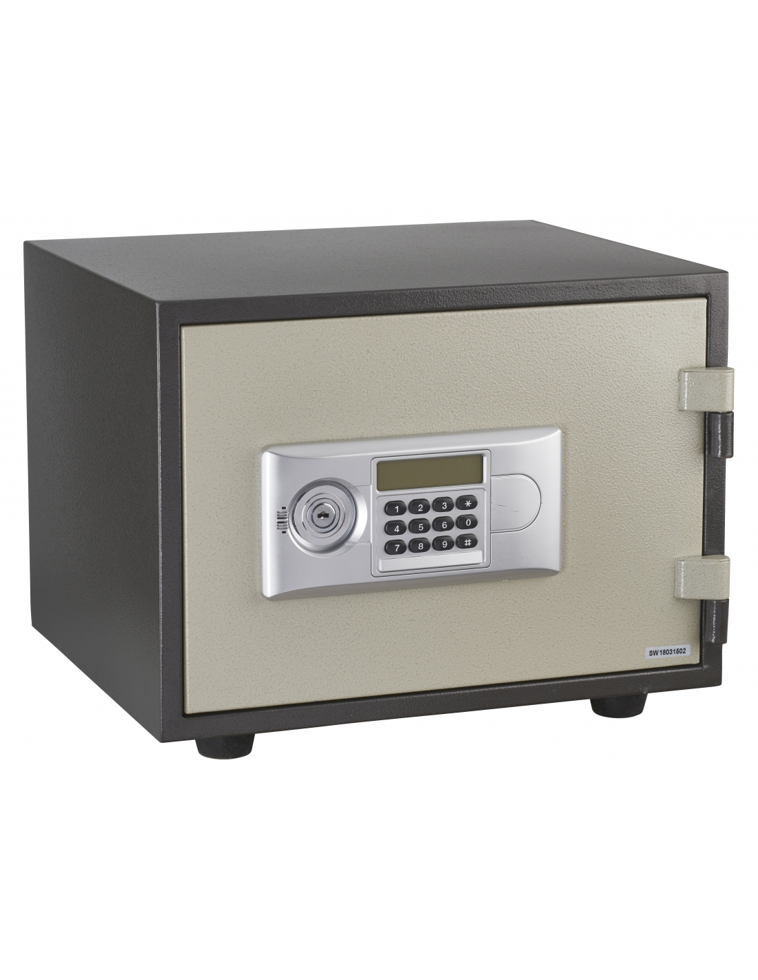 foto del prodotto cassaforte vauban ignifuga, a prova di fuoco, serratura a codice elettronico, 2 catenacci, 12l - thirard