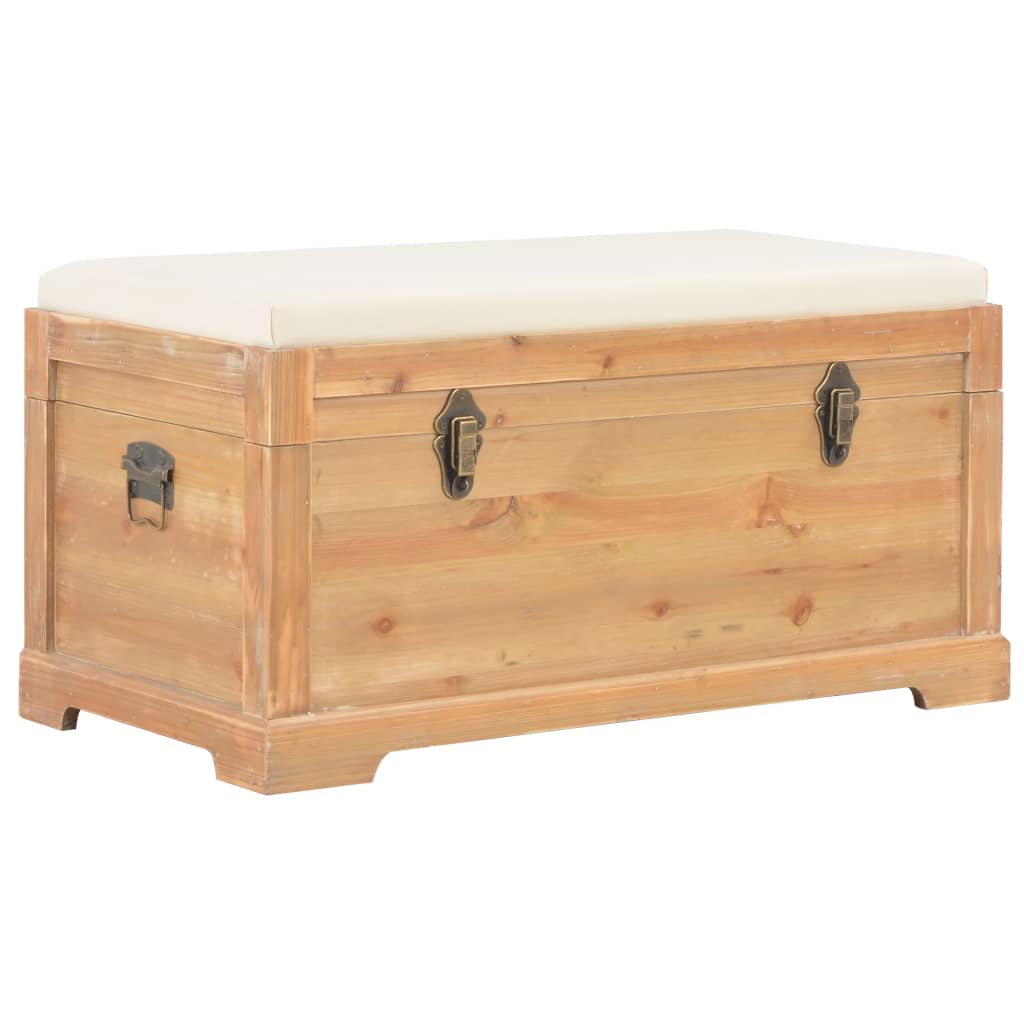 foto del prodotto cassapanca con cuscino 80x40x40 cm mdfcod mxl 118667
