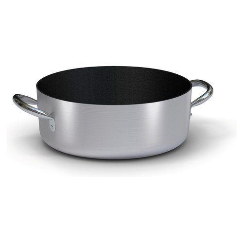 foto del prodotto casseruola ballarini 2016.32 2000 alluminato e nero