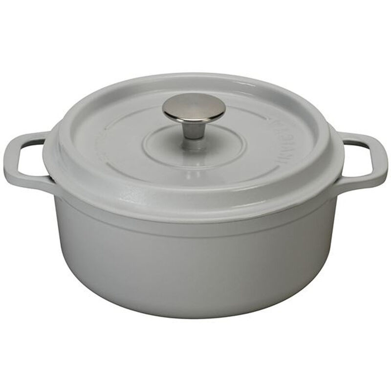 foto del prodotto casseruola rotonda in alluminio pressofuso 32 cm grigia puv402322 invicta