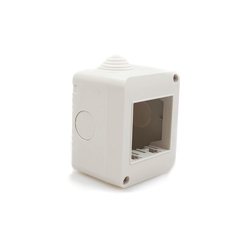 foto del prodotto cassetta 2 moduli da parete esterna idrobox ip40 compatibile living light tot