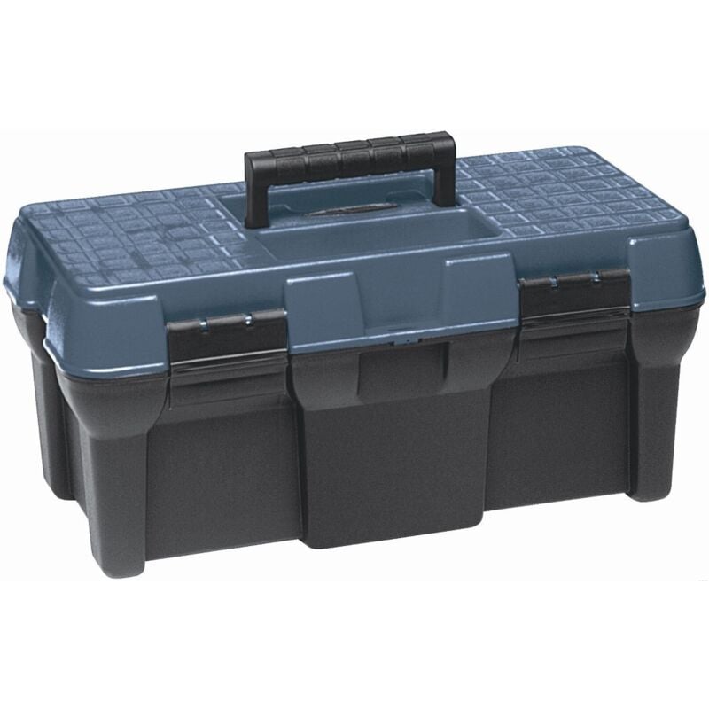 foto del prodotto cassetta attrezzi vuota valigetta porta utensili in plastica art plast formato l 450 x p 238 x h 195 mm 5540