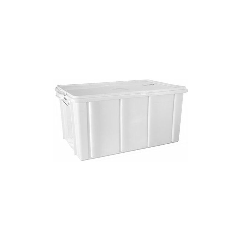 foto del prodotto cassetta box con coperchio 45x35x25 bianco