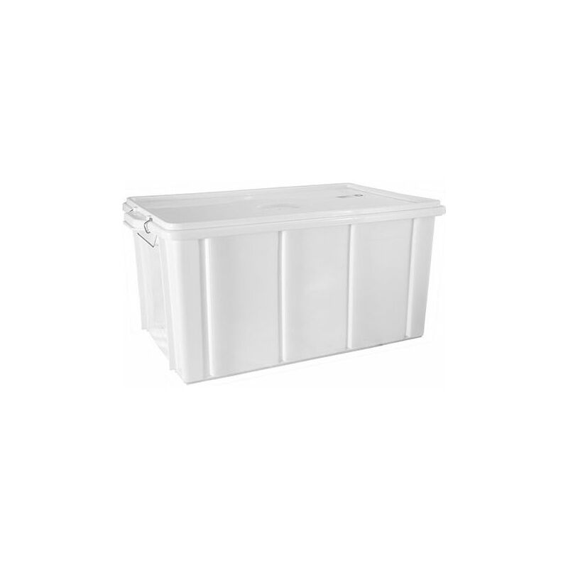 foto del prodotto cassetta box con coperchio 62x40x31 bianco
