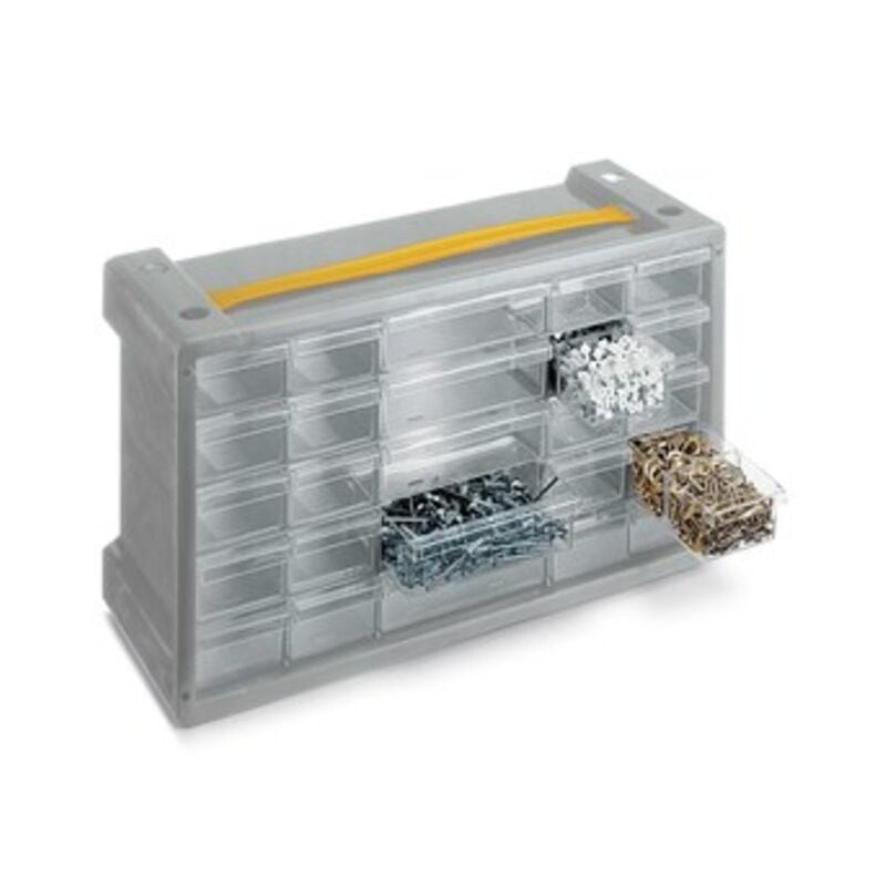 foto del prodotto cassetta cassettiera portaminuteria poker 25 scomparti cassetti terry