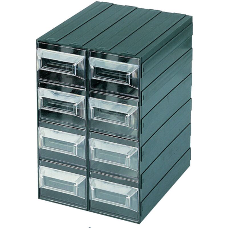 foto del prodotto cassetta cassettiera portaminuteria vision 21 a 8 scomparti cassetti terry