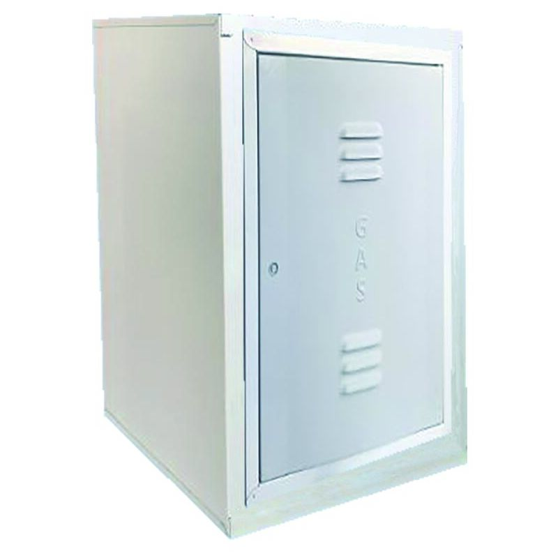 foto del prodotto cassetta contatore gas elettronico con telaio in lamiera zincata 9036