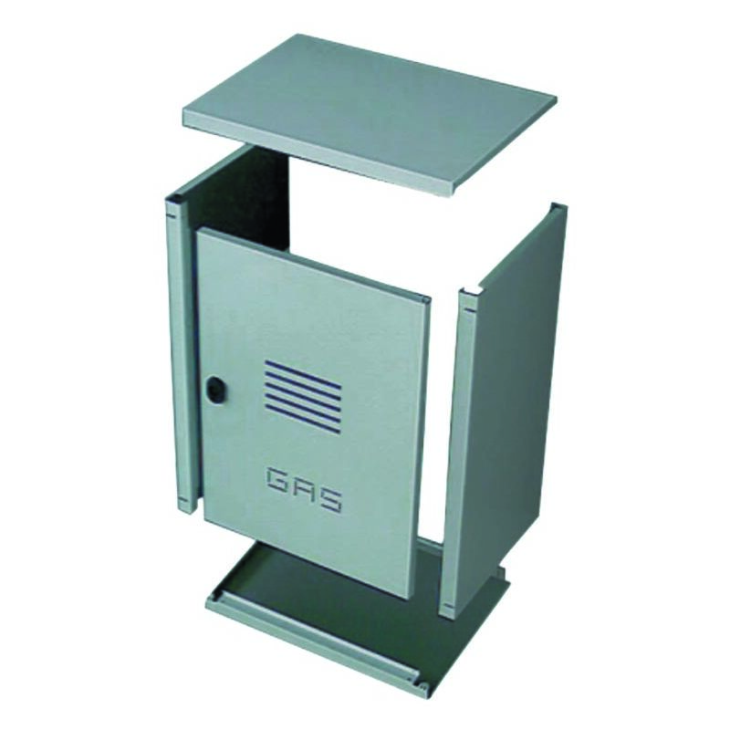 foto del prodotto cassetta contatore gas in lamiera zincata h70 l50 p24
