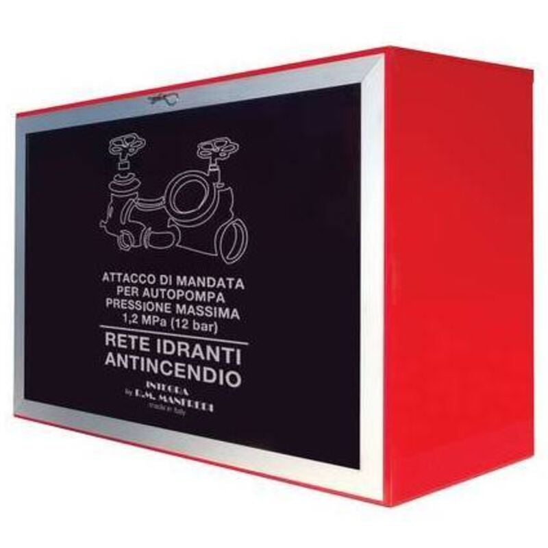 foto del prodotto cassetta da esterno per gruppo autopompa con lastra misura mm 500x600x300 2 -2 1 2