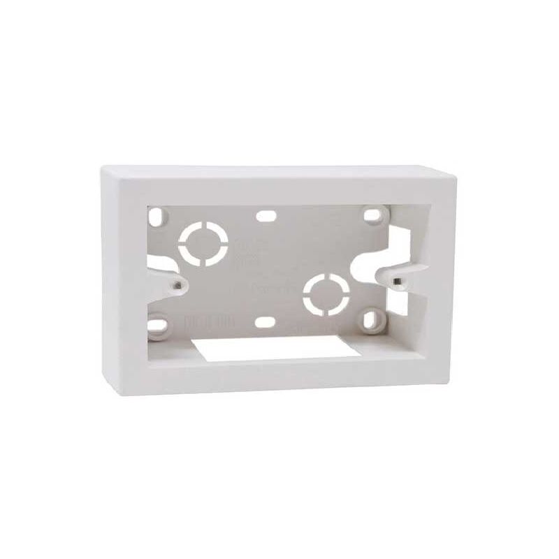 foto del prodotto cassetta da parete modulare 504 monoblocco 4 posti montaggio esterno universale colore bianco ip40 ettroit mt3604