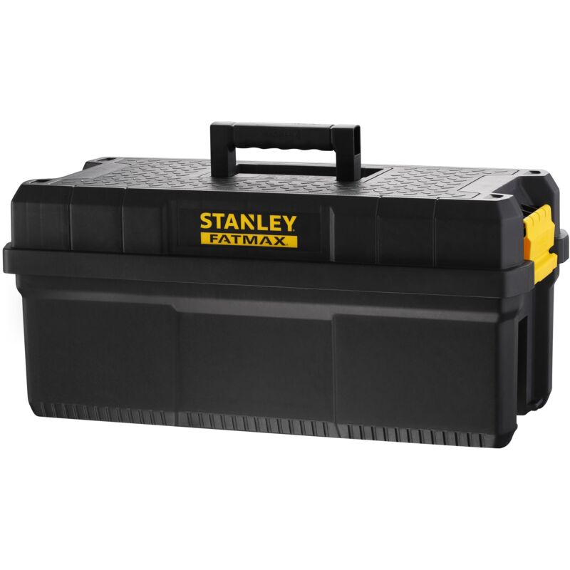 foto del prodotto cassetta degli attrezzi stanley fatmax con gradino, 3 in 1 magazzino, gradino e supporto rialzato