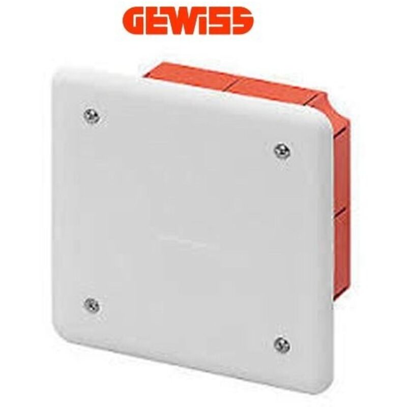 foto del prodotto cassetta derivazione incasso 92x92x45 gewiss cod. gw48001 