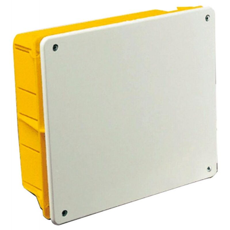 foto del prodotto cassetta derivazione incasso 92x92x45mm con coperchio ip40