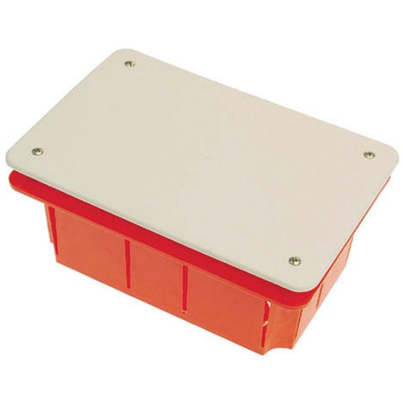 foto del prodotto cassetta derivazione incasso con coperchio ip40 mm. 92x 92x45