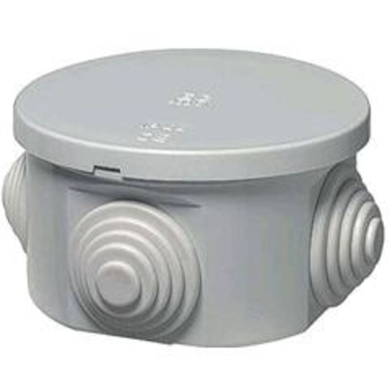 foto del prodotto cassetta derivazione passacavi ip44 diam. 65x35 elettrocanali cod. ec400c1 