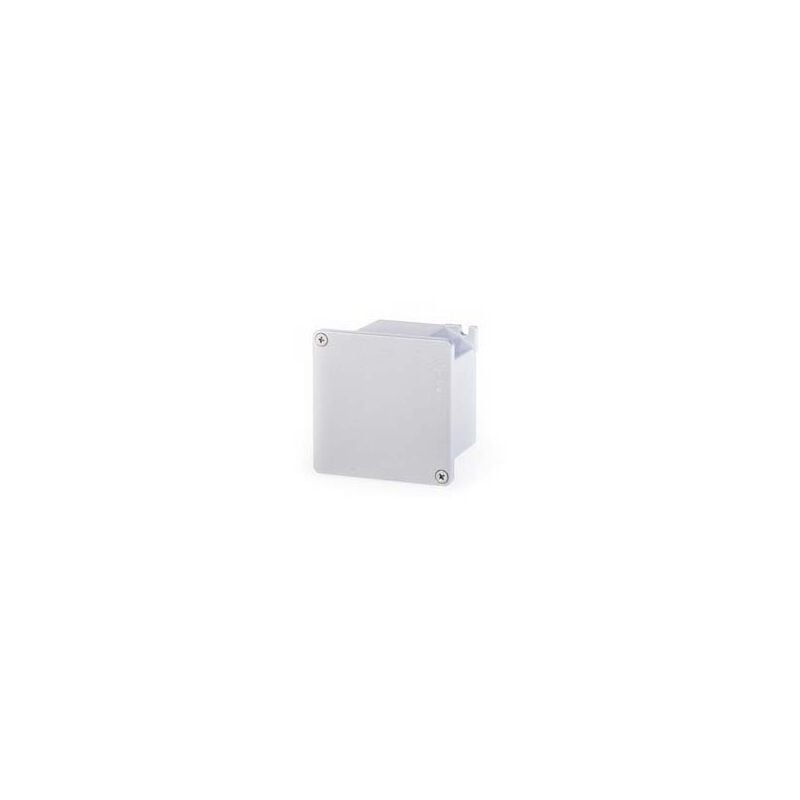 foto del prodotto cassetta di derivazione 100x100x58mm ip66 ip67 ip69 grigio lega alluminio pressofuso