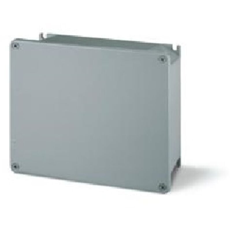 foto del prodotto cassetta di derivazione 253x217x93mm ip66 ip67 ip69 grigio lega alluminio pressofuso