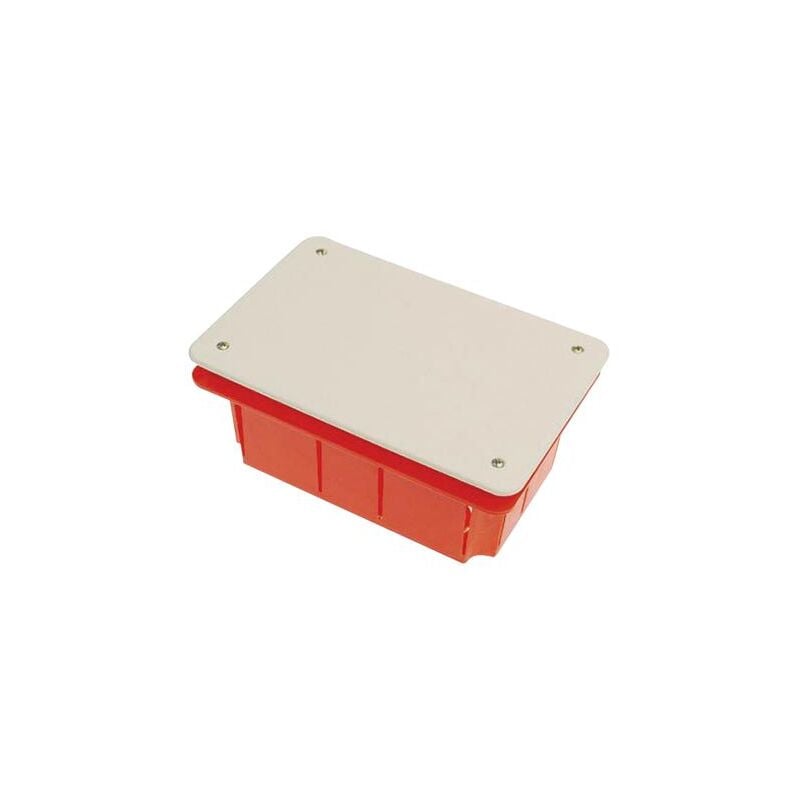 foto del prodotto cassetta di derivazione da incasso muro 153x98x70 con coperchio e viti ip40 faeg fg10211