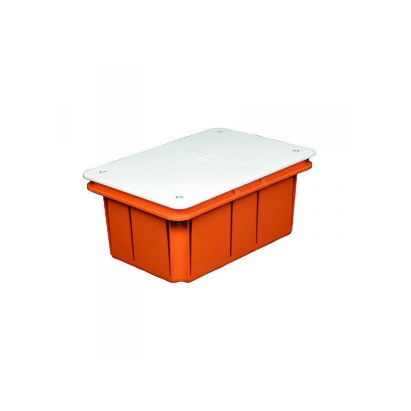foto del prodotto cassetta di derivazione da incasso muro ip40 con coperchio e viti 153x98x70mm faeg fg10211