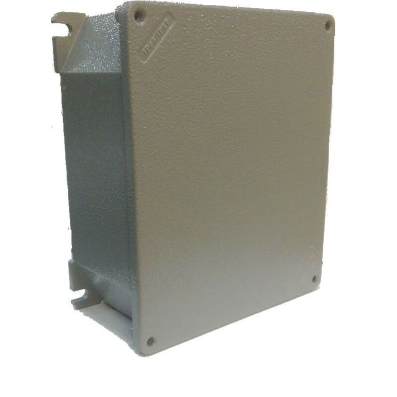 foto del prodotto cassetta di derivazione in alluminio b11 140x115x60 palazzoli 520011