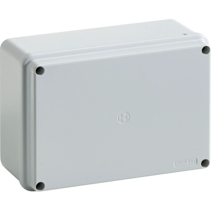 foto del prodotto cassetta di derivazione stagna da parete con viti metalliche grigio ip56 03 vm bocchiotti b04843