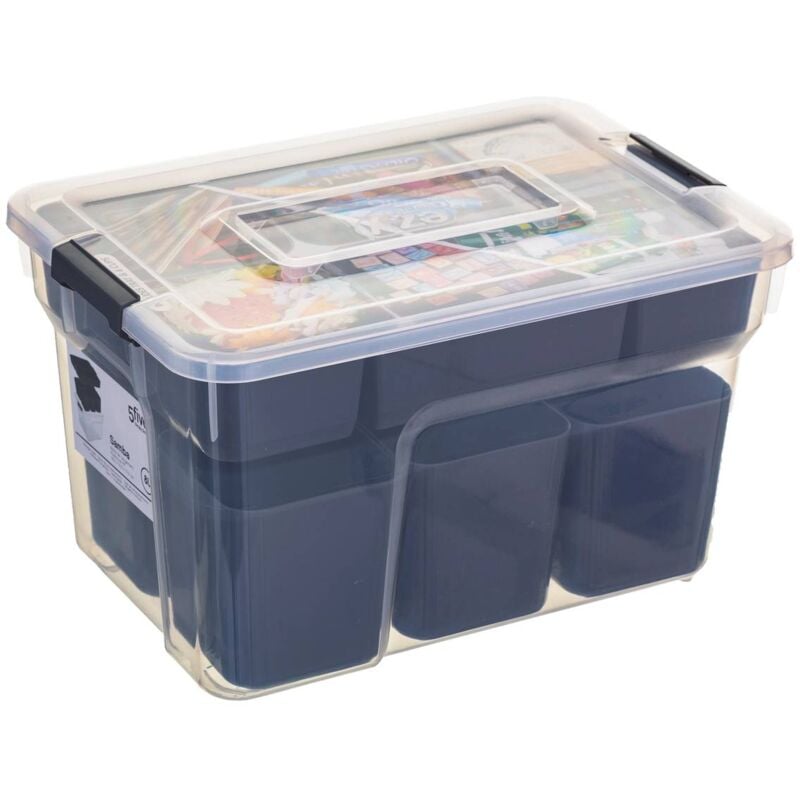 foto del prodotto cassetta di plastica a scomparti samba da 8 litri 5five