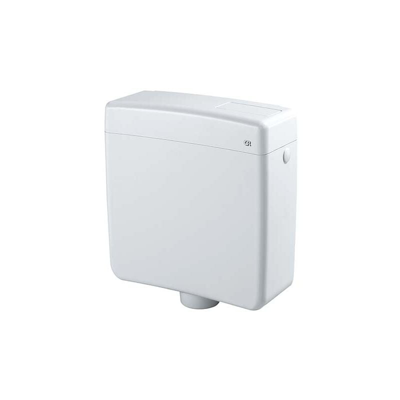 foto del prodotto cassetta di scarico wc polo start stop 6 litri con tubo risparmio d'acqua - cr