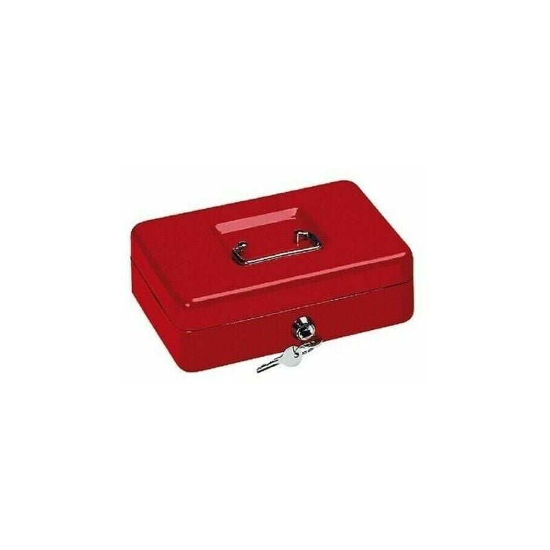 foto del prodotto cassetta di sicurezza portavalori con vassoio portamonete 150x118x80 mm