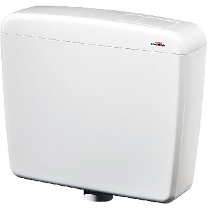 foto del prodotto cassetta esterna superkariba duo bianca 6 9 lt