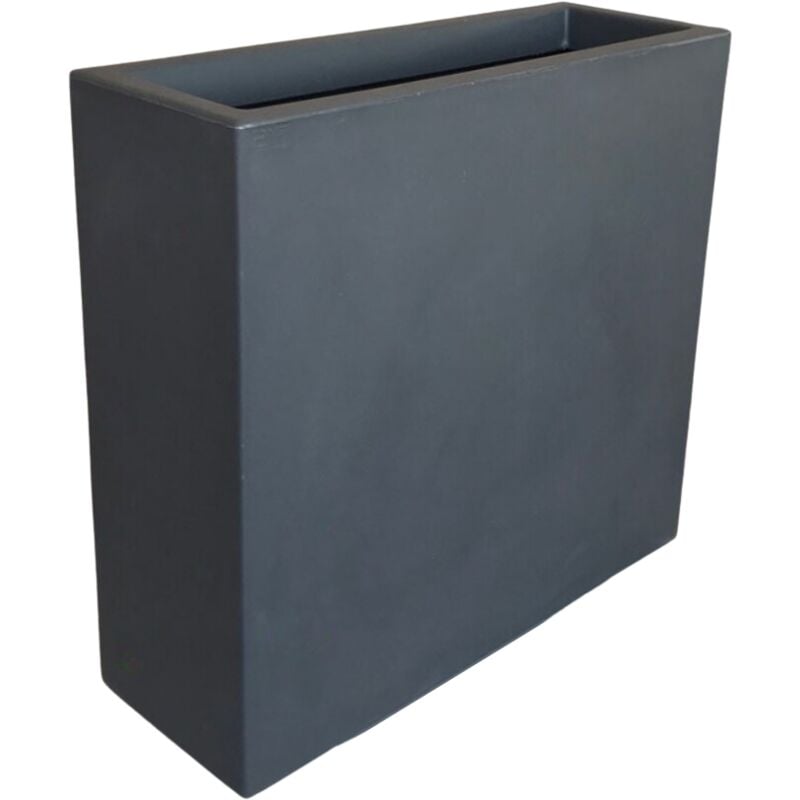 foto del prodotto cassetta fioriera alta 85cm antracite fenice 