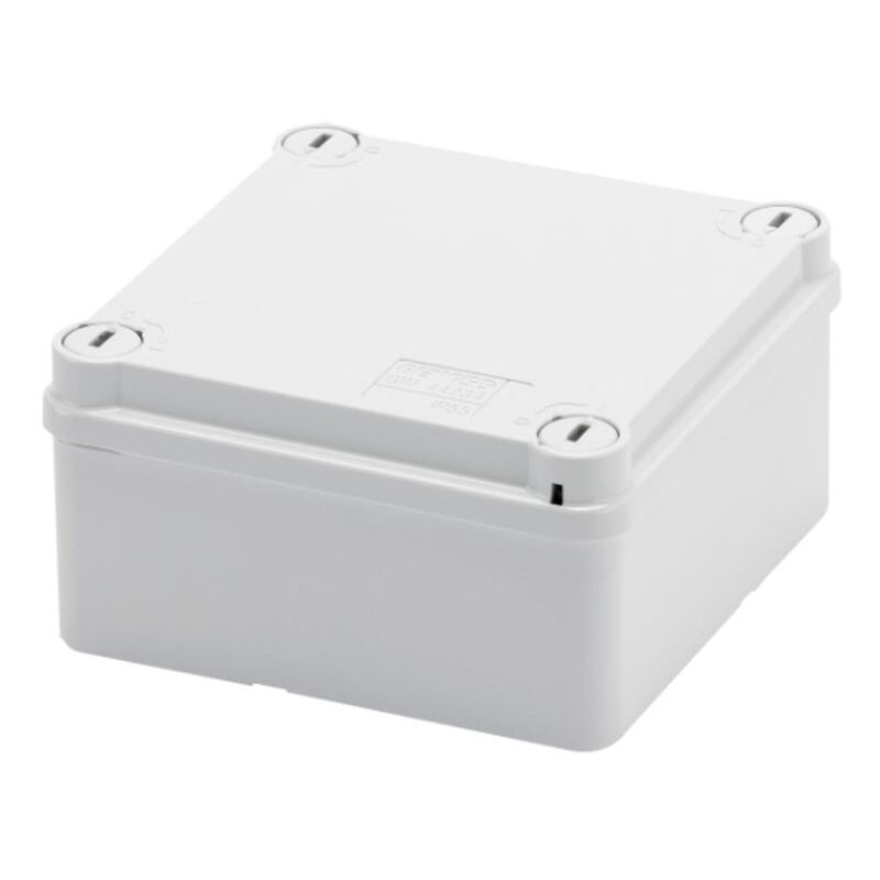 foto del prodotto cassetta gewiss esterna a parete liscia ip55 100x100x50 gw44234