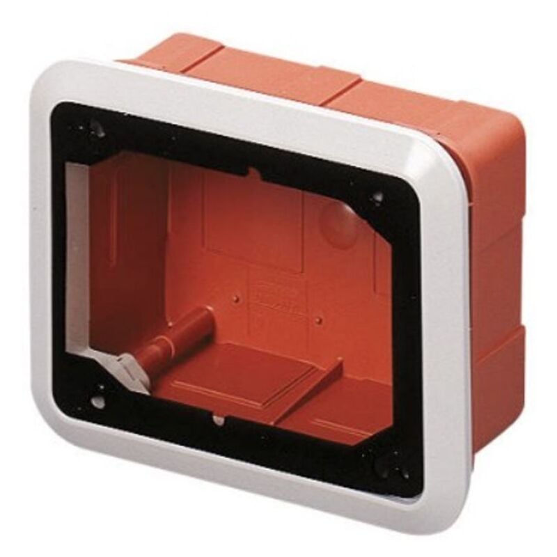 foto del prodotto cassetta gewiss incasso per prese interbloccate orizzontali gw66681