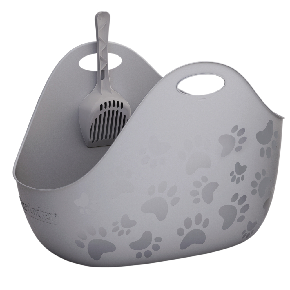 foto del prodotto cassetta igienica litter genie litter box grigio