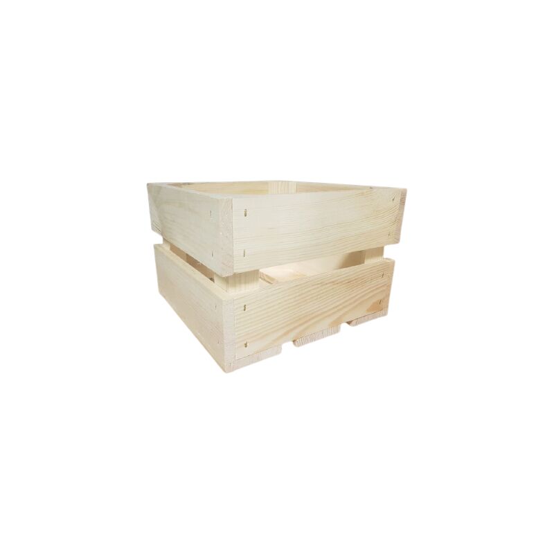 foto del prodotto cassetta in legno 20x20x15 portafiori
