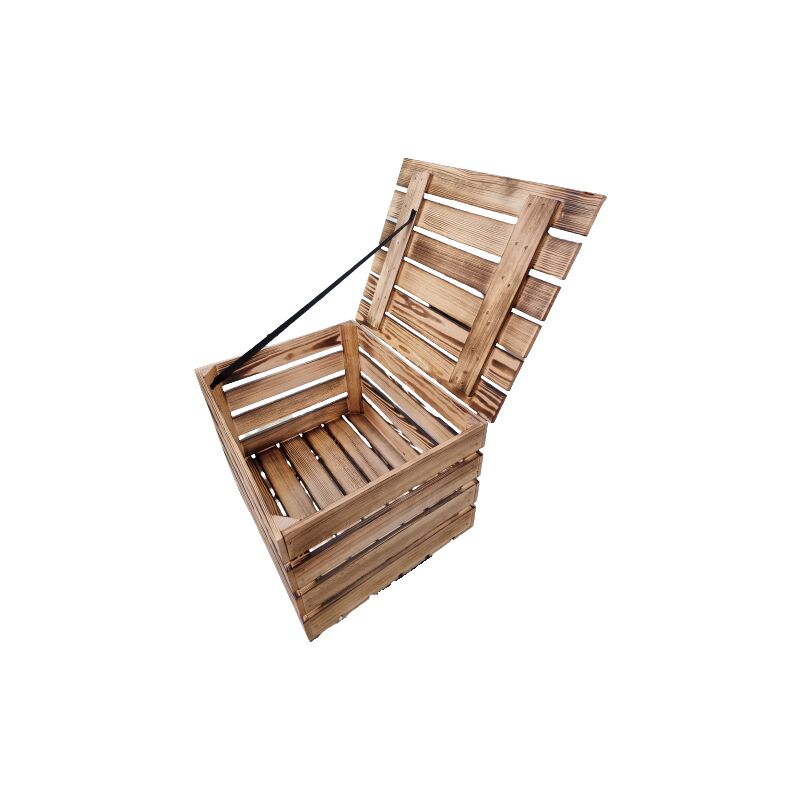 foto del prodotto cassetta in legno con coperchio 50x40x30 baule alimentabile