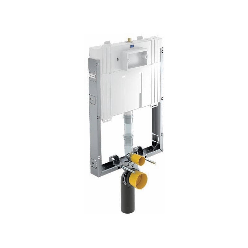 foto del prodotto cassetta incasso per wc sospesi viconnect 80 mm omaggio set bicchieri 4 pz - villeroy boch