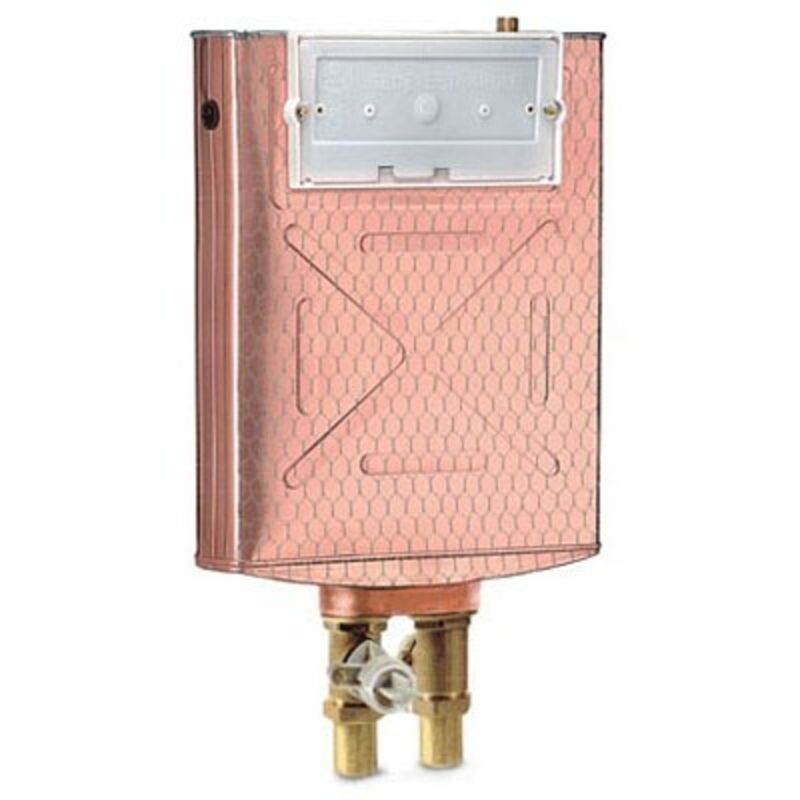 foto del prodotto cassetta incasso pucci rame 10 lt doppio pulsante 2014 lt. 10