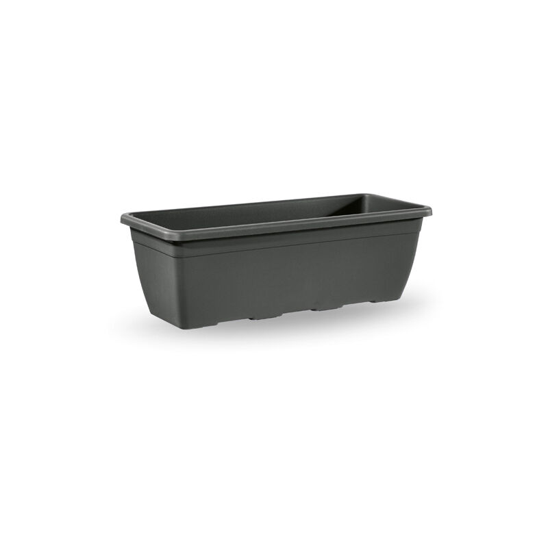 foto del prodotto cassetta naxos 30cm antracite veca fioriera giardino