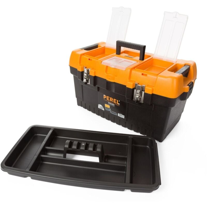 foto del prodotto cassetta per attrezzi con serrature in metallo 564 x 310 x 310 mm 54 l